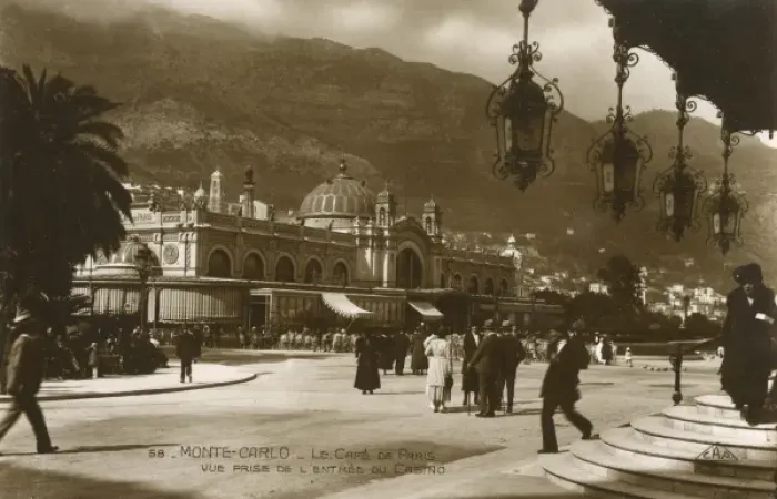 Framed Print : The Monte Carlo parisian cafe Framed Print : The Monte Carlo parisian cafe