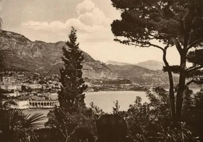 Framed Print : Monte Carlo View Framed Print : Monte Carlo View