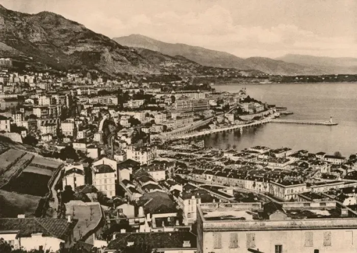Framed Print : Monte Carlo View Framed Print : Monte Carlo View