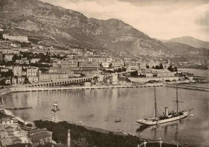 Framed Print : Monte Carlo View Framed Print : Monte Carlo View