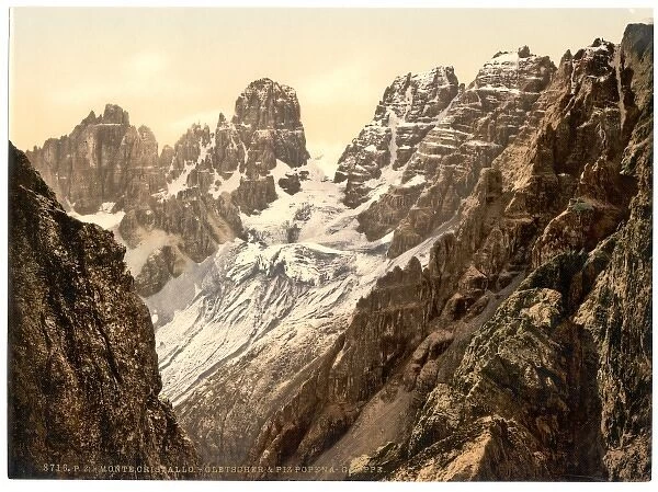Monte Cristallo and Piz Popena Group, Tyrol, Austro-Hungary