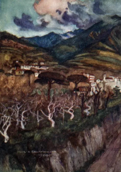 Framed Print : Monte Faito, Castellammare, Italy Framed Print : Monte Faito, Castellammare, Italy