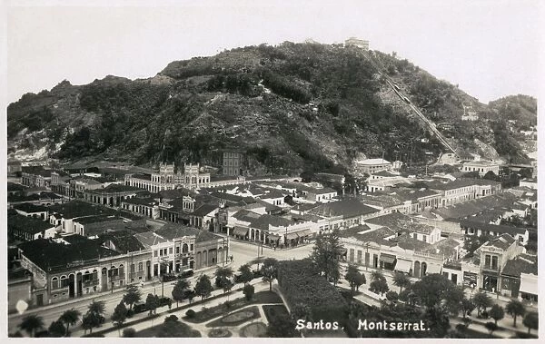 Monte Serrat, Santos, Sao Paulo state, Brazil
