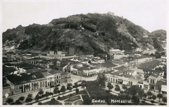 Framed Print : Monte Serrat, Santos, Sao Paulo state, Brazil Framed Print : Monte Serrat, Santos, Sao Paulo state, Brazil