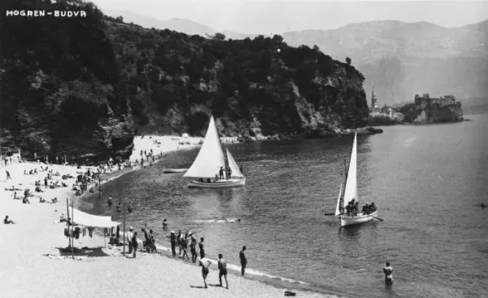 Framed Print : Montenegro - Mogren Beach near Budva Framed Print : Montenegro - Mogren Beach near Budva
