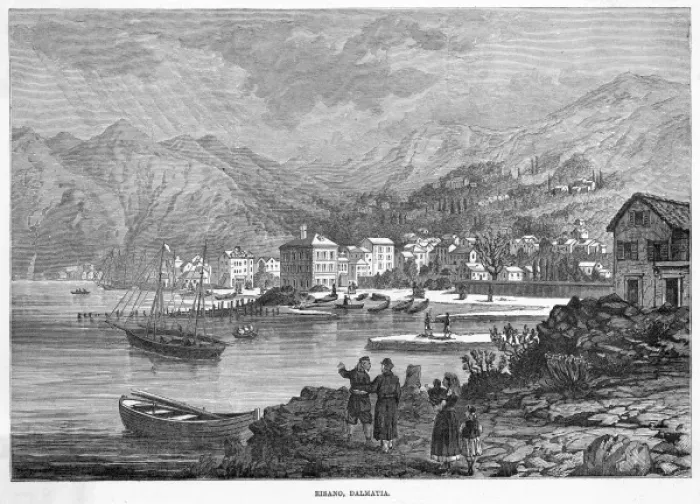 Framed Print : Montenegro Risan Framed Print : Montenegro Risan