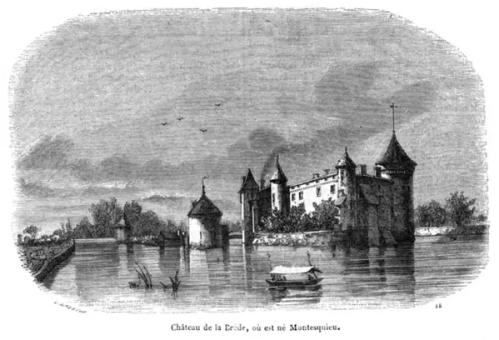 Framed Print : Montesquieu Birthplace Framed Print : Montesquieu Birthplace