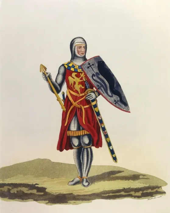 Framed Print : Montfort Knight / 1286 Framed Print : Montfort Knight / 1286