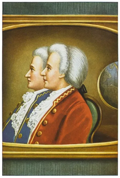 Framed Print : Montgolfier Bros / Miniatu Framed Print : Montgolfier Bros / Miniatu