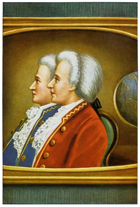 Framed Print : Montgolfier Brothers Framed Print : Montgolfier Brothers