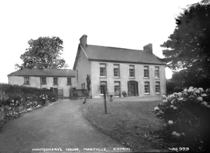Framed Print : Montgomerys House, Maryville, Antrim Framed Print : Montgomerys House, Maryville, Antrim