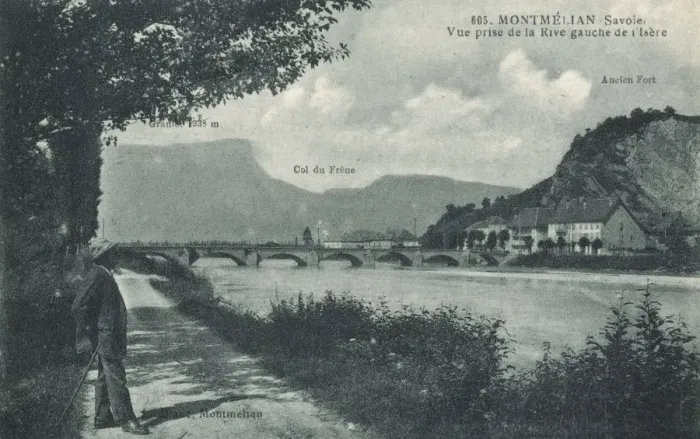 Framed Print : Montmelian, Savoie, France Framed Print : Montmelian, Savoie, France