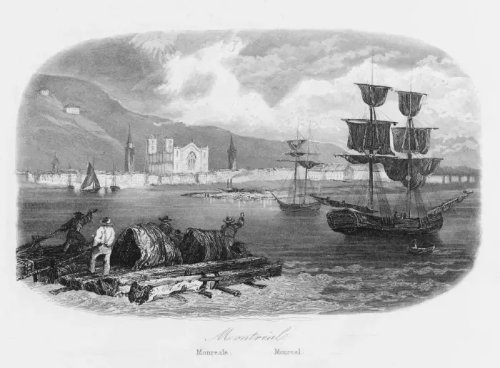 Framed Print : Montreal / General 1846 Framed Print : Montreal / General 1846