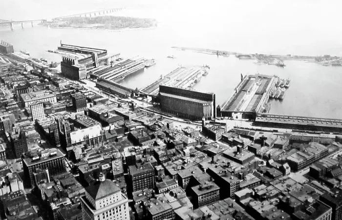 Framed Print : Montreal port canada Framed Print : Montreal port canada