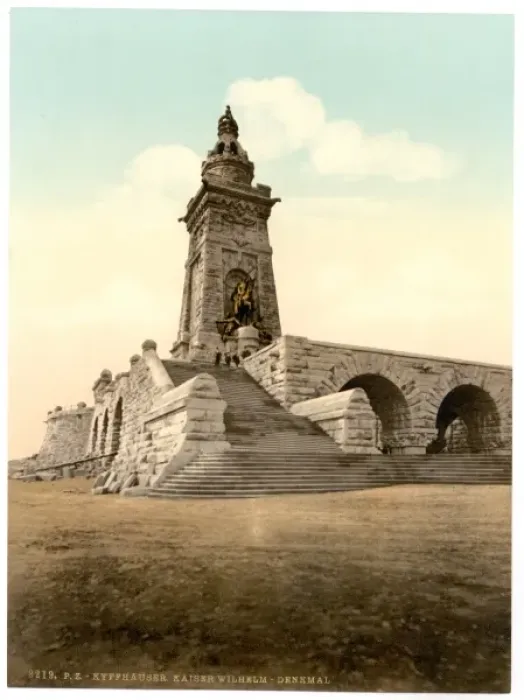 Framed Print : Monument of Emperor William, Kyffhauser, Thuringia, Germany Framed Print : Monument of Emperor William, Kyffhauser, Thuringia, Germany