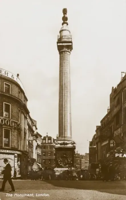Framed Print : The Monument, London Framed Print : The Monument, London