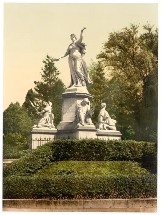 Framed Print : The Monument St. Jacob, Basle, Switzerland Framed Print : The Monument St. Jacob, Basle, Switzerland