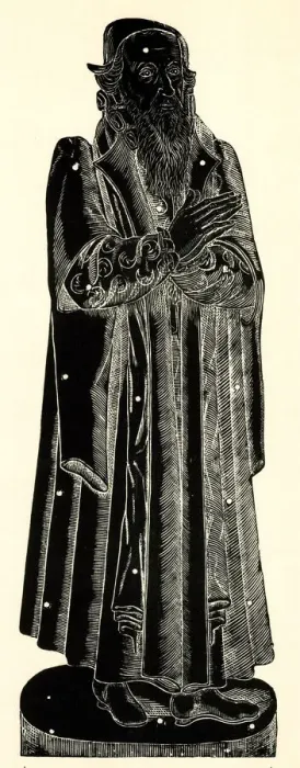 Framed Print : Monumental brass rubbing, male figure Framed Print : Monumental brass rubbing, male figure