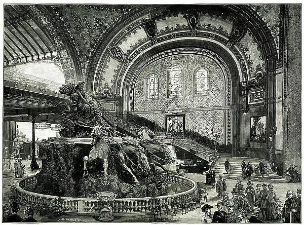 Monumental Fountain, Paris Exhibition of 1889