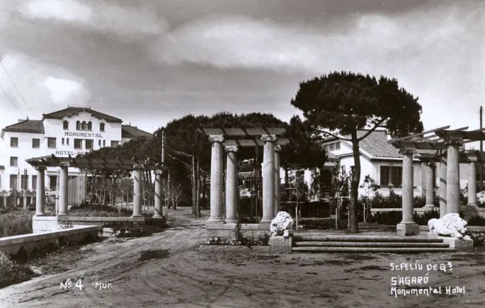 Framed Print : Monumental Hotel, Sant Feliu de Guixols, Catalonia, Spain Framed Print : Monumental Hotel, Sant Feliu de Guixols, Catalonia, Spain