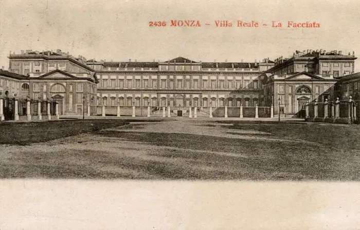 Framed Print : Monza, Lombardy, Italy - Facade of the Royal Villa of Monza Framed Print : Monza, Lombardy, Italy - Facade of the Royal Villa of Monza
