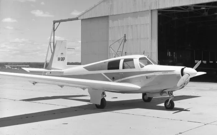 Framed Print : Mooney M.20 Mark 21 VH-SKP Framed Print : Mooney M.20 Mark 21 VH-SKP