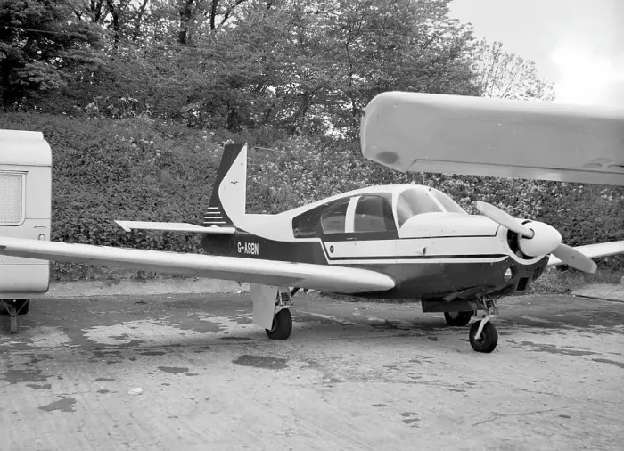 Framed Print : Mooney M20C G-ASBN Framed Print : Mooney M20C G-ASBN