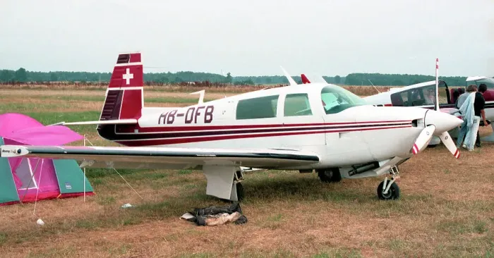 Framed Print : Mooney M20J HB-DFB Framed Print : Mooney M20J HB-DFB