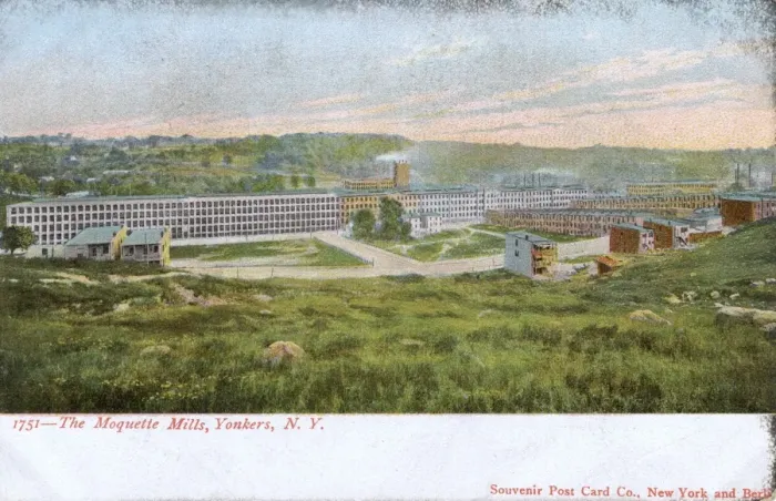 Framed Print : Moquette Mills, Yonkers, Westchester County, NY State, USA Framed Print : Moquette Mills, Yonkers, Westchester County, NY State, USA
