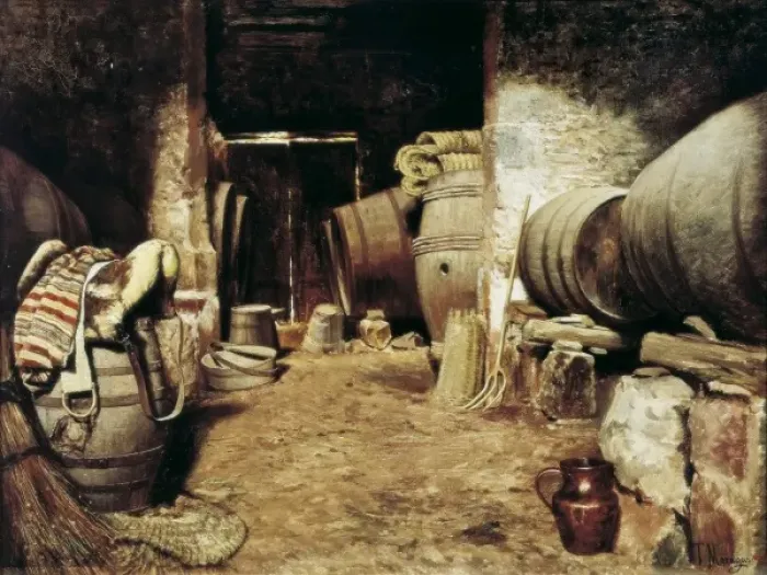 Framed Print : MORAGAS i TORRAS, Tom᳠(1837-1906). Interior Framed Print : MORAGAS i TORRAS, Tom᳠(1837-1906). Interior