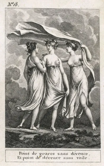 Framed Print : THE THREE MORAL GRACES Framed Print : THE THREE MORAL GRACES