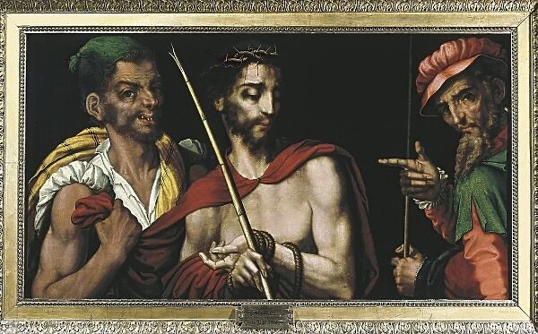 MORALES, Lu�de (1515-1586). Christ before Pilate
