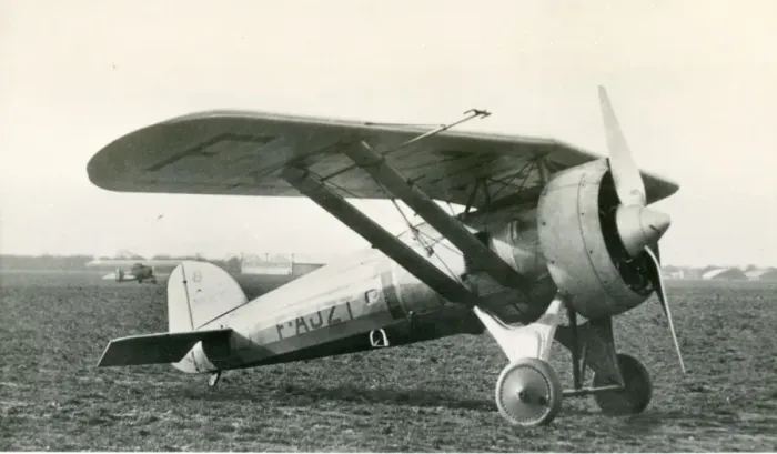 Framed Print : Morane-Saulnier MS222Bis, F-AJZT Framed Print : Morane-Saulnier MS222Bis, F-AJZT