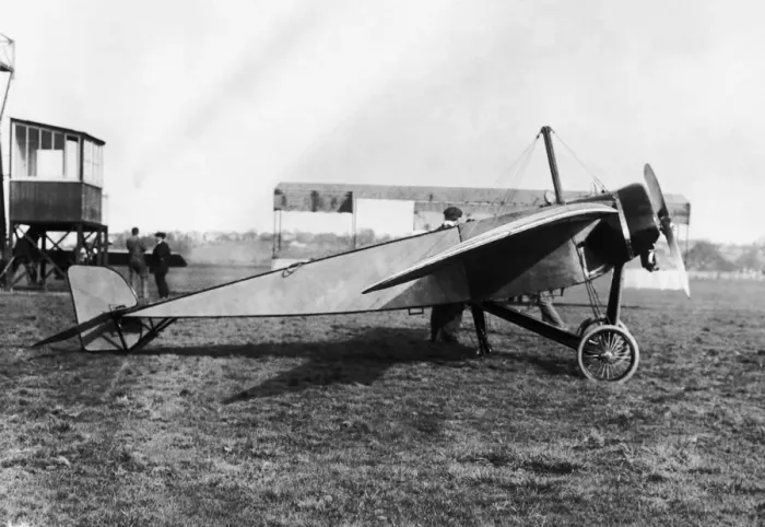 Framed Print : Morane-Soulnier Monoplane Parked at Hendon in the 1910S Framed Print : Morane-Soulnier Monoplane Parked at Hendon in the 1910S