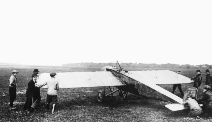 Framed Print : Morane-Soulnier Type G Monoplane Preparing for Take-Off Framed Print : Morane-Soulnier Type G Monoplane Preparing for Take-Off