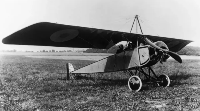 Framed Print : Morane-Soulnier Type L Parasol During WW1 Parked Framed Print : Morane-Soulnier Type L Parasol During WW1 Parked
