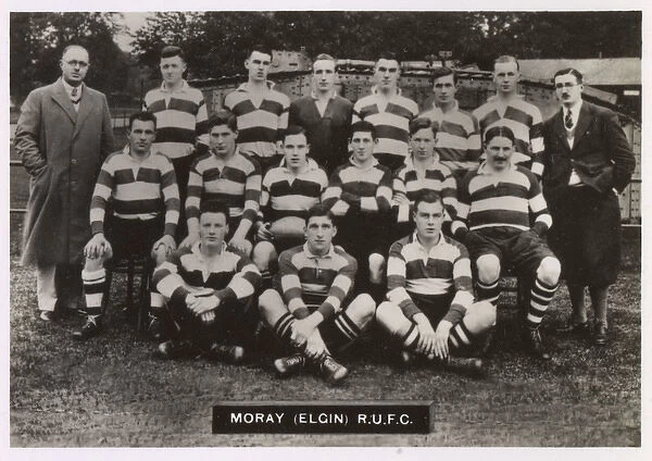 Moray (Elgin) RUFC rugby team 1934-1935