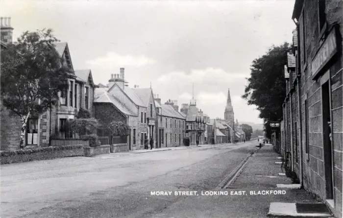 Framed Print : Moray Street, Blackford, Auchterarder, Scotland Framed Print : Moray Street, Blackford, Auchterarder, Scotland