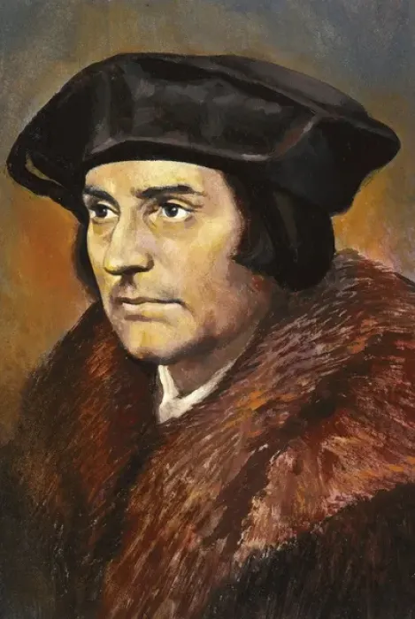 Framed Print : MORE, Sir Thomas (1478-1535). English politician Framed Print : MORE, Sir Thomas (1478-1535). English politician