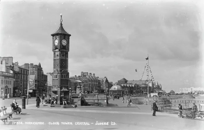 Framed Print : Morecambe Clock Tower Central Framed Print : Morecambe Clock Tower Central