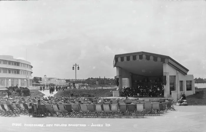 Framed Print : Morecambe New Midland Bandstand Framed Print : Morecambe New Midland Bandstand