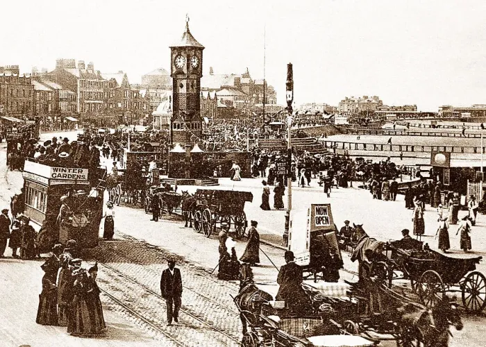 Framed Print : Morecambe Victorian period Framed Print : Morecambe Victorian period