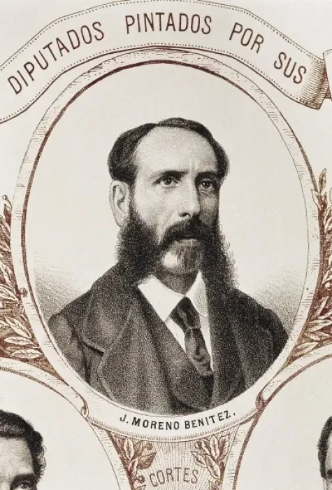 Framed Print : MORENO BENITEZ, Juan (1822-1887). Spanish progressive Framed Print : MORENO BENITEZ, Juan (1822-1887). Spanish progressive