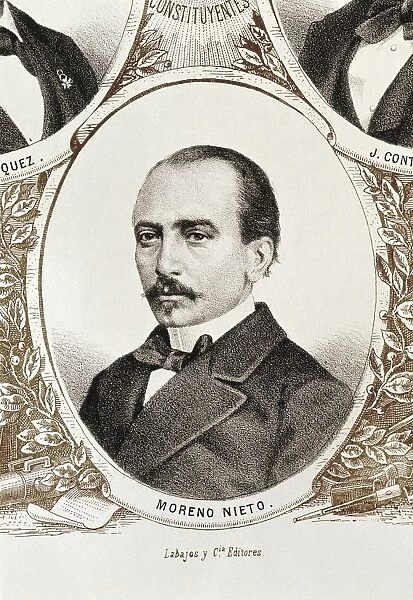 MORENO NIETO, Jos頨1825-1882). Spanish liberal