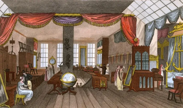 Framed Print : MORGAN & SANDERS / 1818 MORGAN & SANDERS / 1818 Framed Print : MORGAN & SANDERS / 1818 MORGAN & SANDERS / 1818