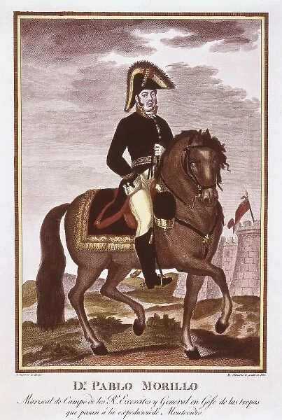 MORILLO, Pablo (1755-1837). Spanish general