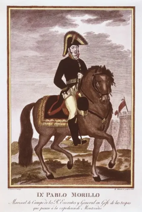 Framed Print : MORILLO, Pablo (1755-1837). Spanish general Framed Print : MORILLO, Pablo (1755-1837). Spanish general