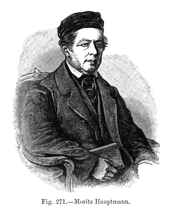 Framed Print : Moritz Hauptmann Framed Print : Moritz Hauptmann