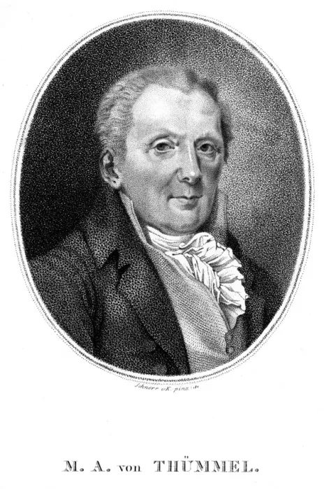 Framed Print : Moritz Von Thummel Framed Print : Moritz Von Thummel