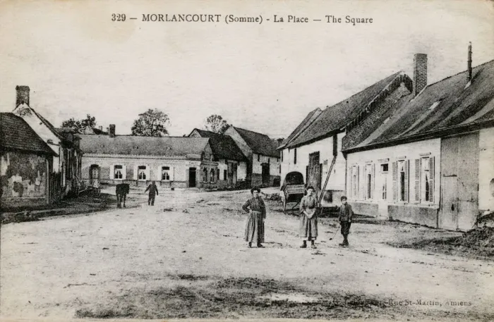 Framed Print : Morlancourt (Somme), France - The Main Square Framed Print : Morlancourt (Somme), France - The Main Square
